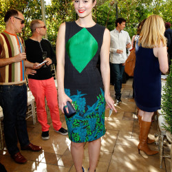CFDA Vogue Fashion Fund dresses green pattern